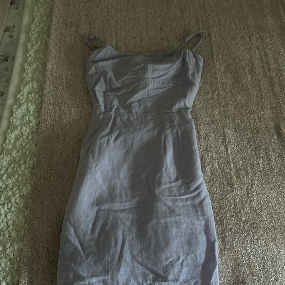 Garage purple mini dress